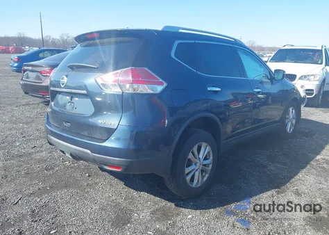 2015 Nissan Rogue Sv z USA, uszkodzony, nr VIN KNMAT2MV7FP551734